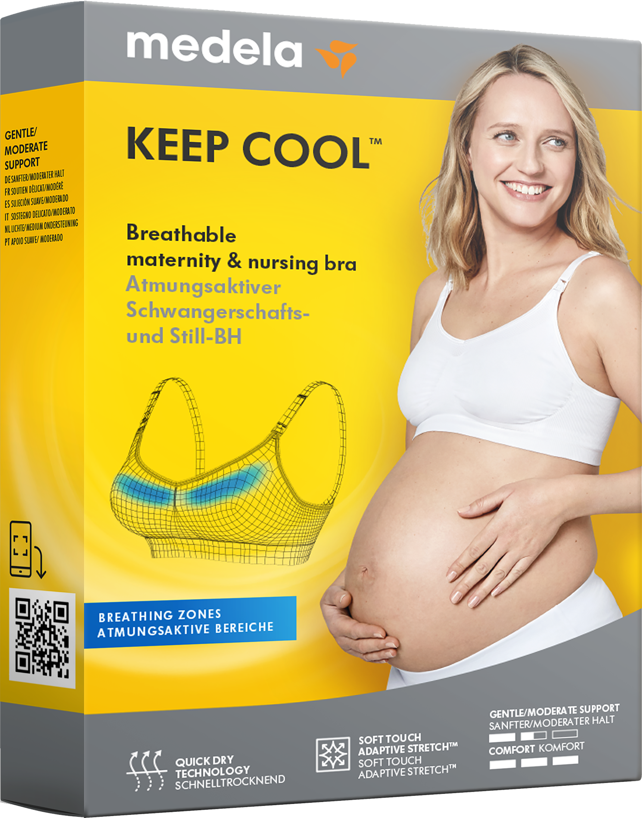 Medela Medical AB Medela Keep cool bh vit XL 1 st