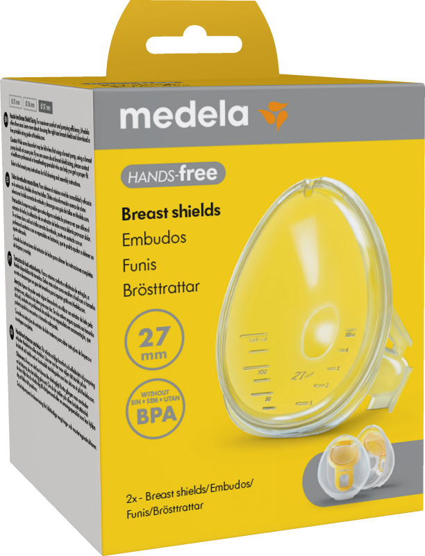 Medela Hands-free brösttratt 27 mm 2 st