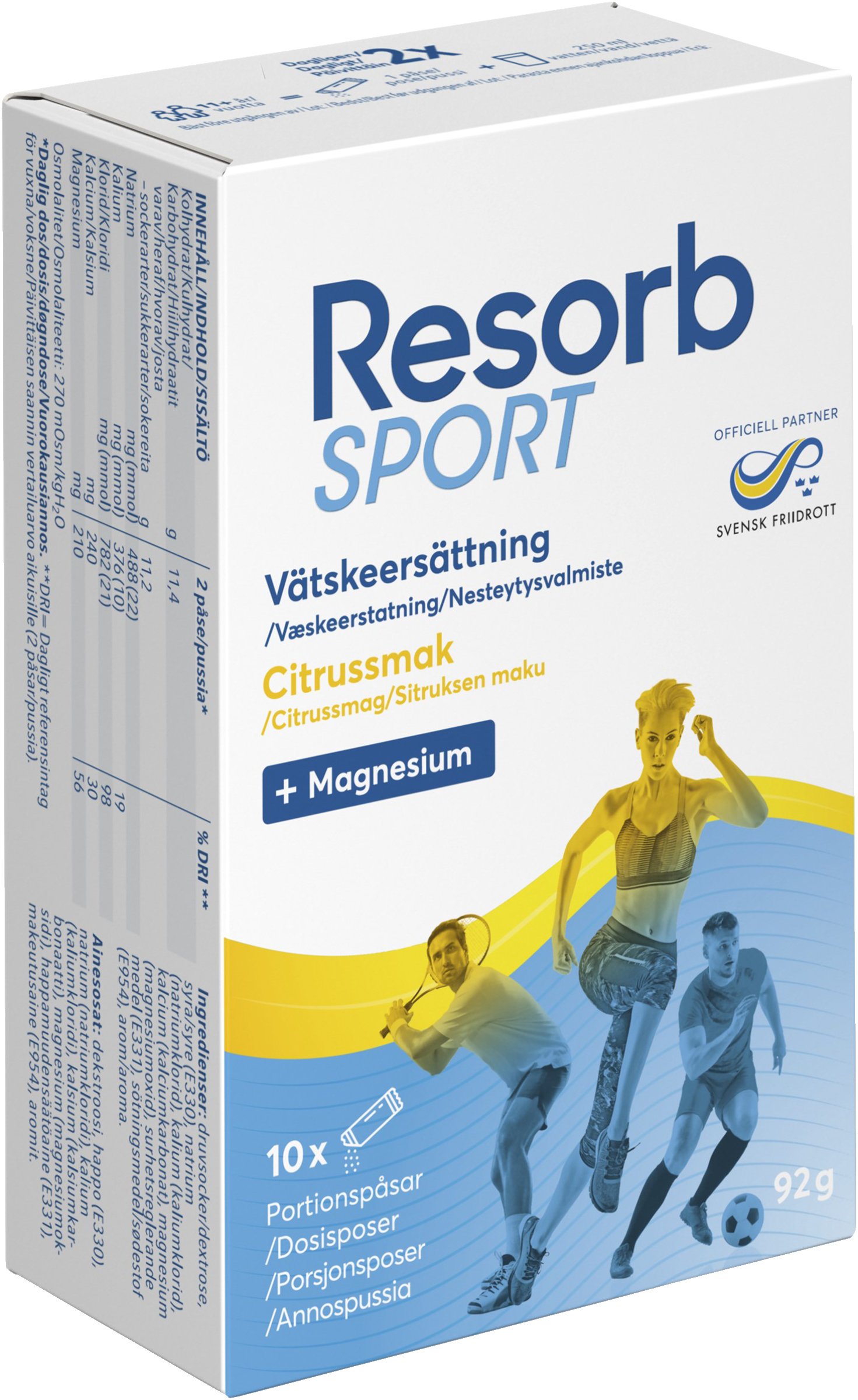 Resorb Sport Citrus 10 st