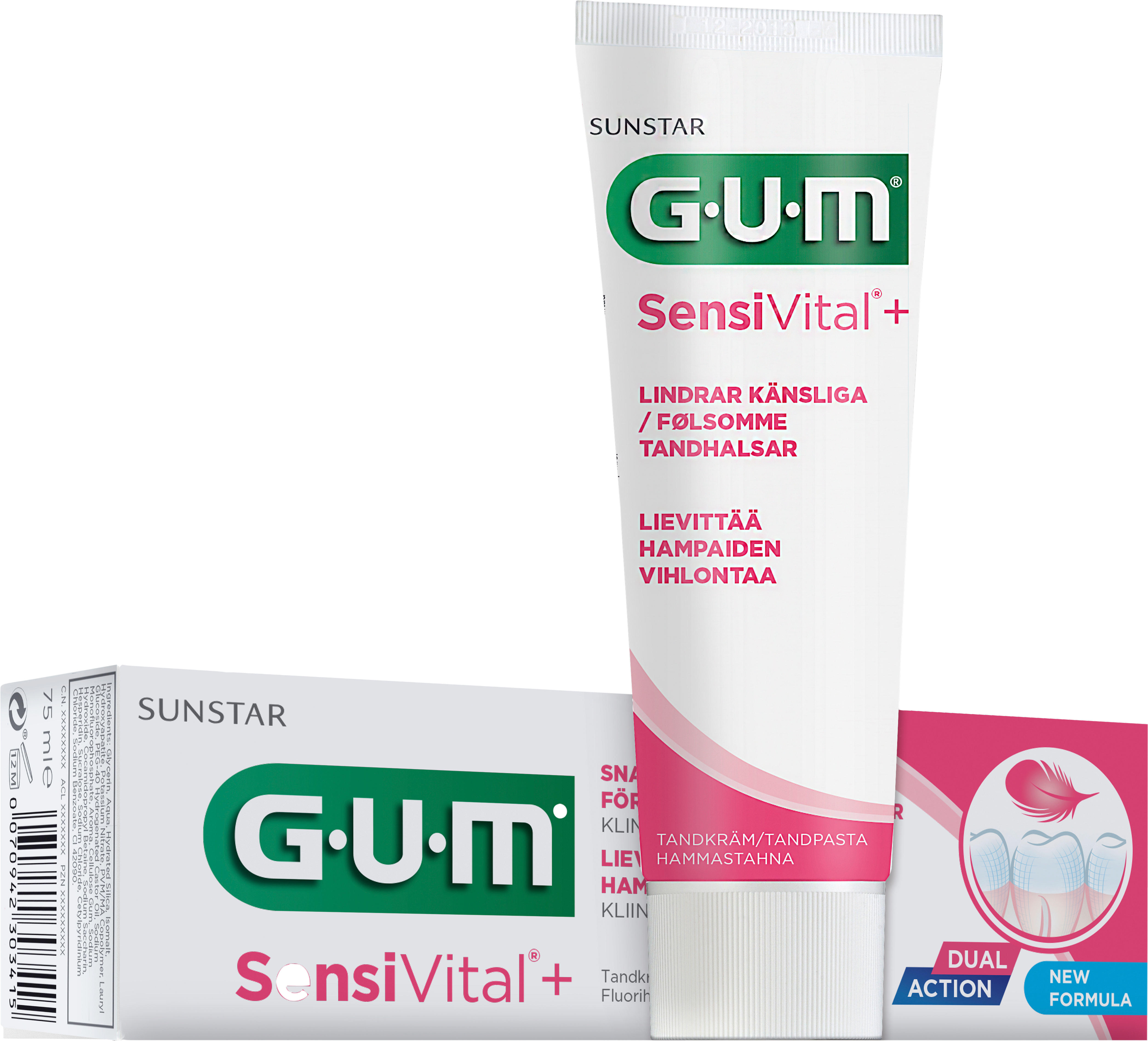 GUM SensiVital+ tandkräm 75 ml