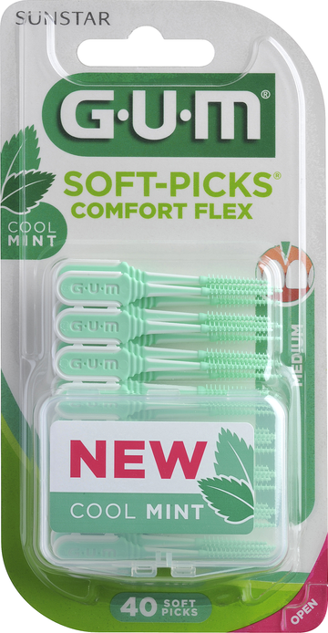 GUM Soft-Picks Comfort Flex Medium Mint