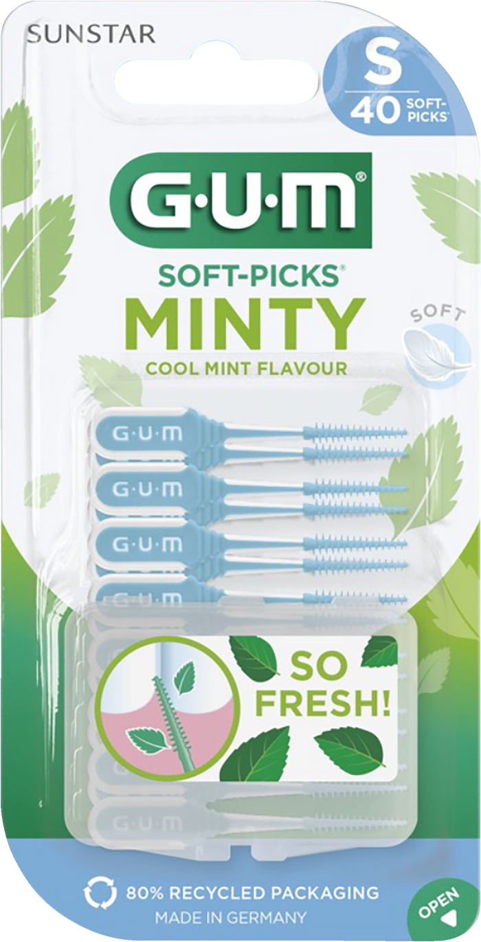 GUM Soft-Picks Comfort Flex Small Mint