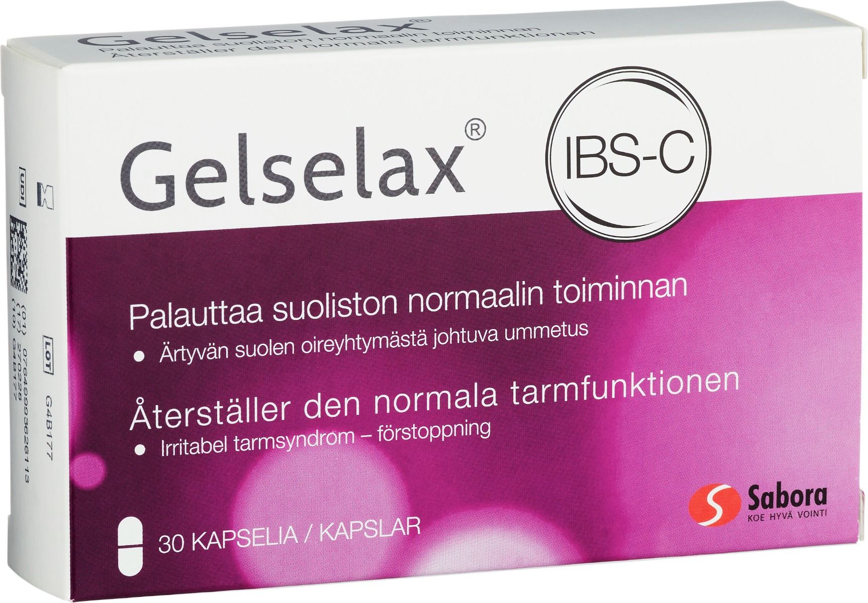 Gelselax kapslar