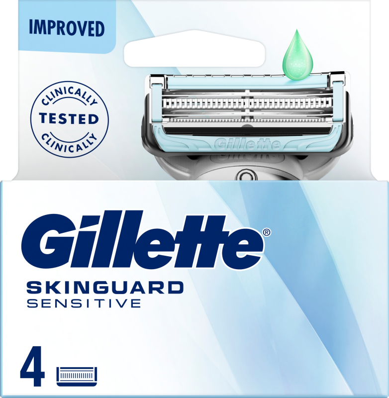 Gillette Skinguard Sensitive rakblad 4 st