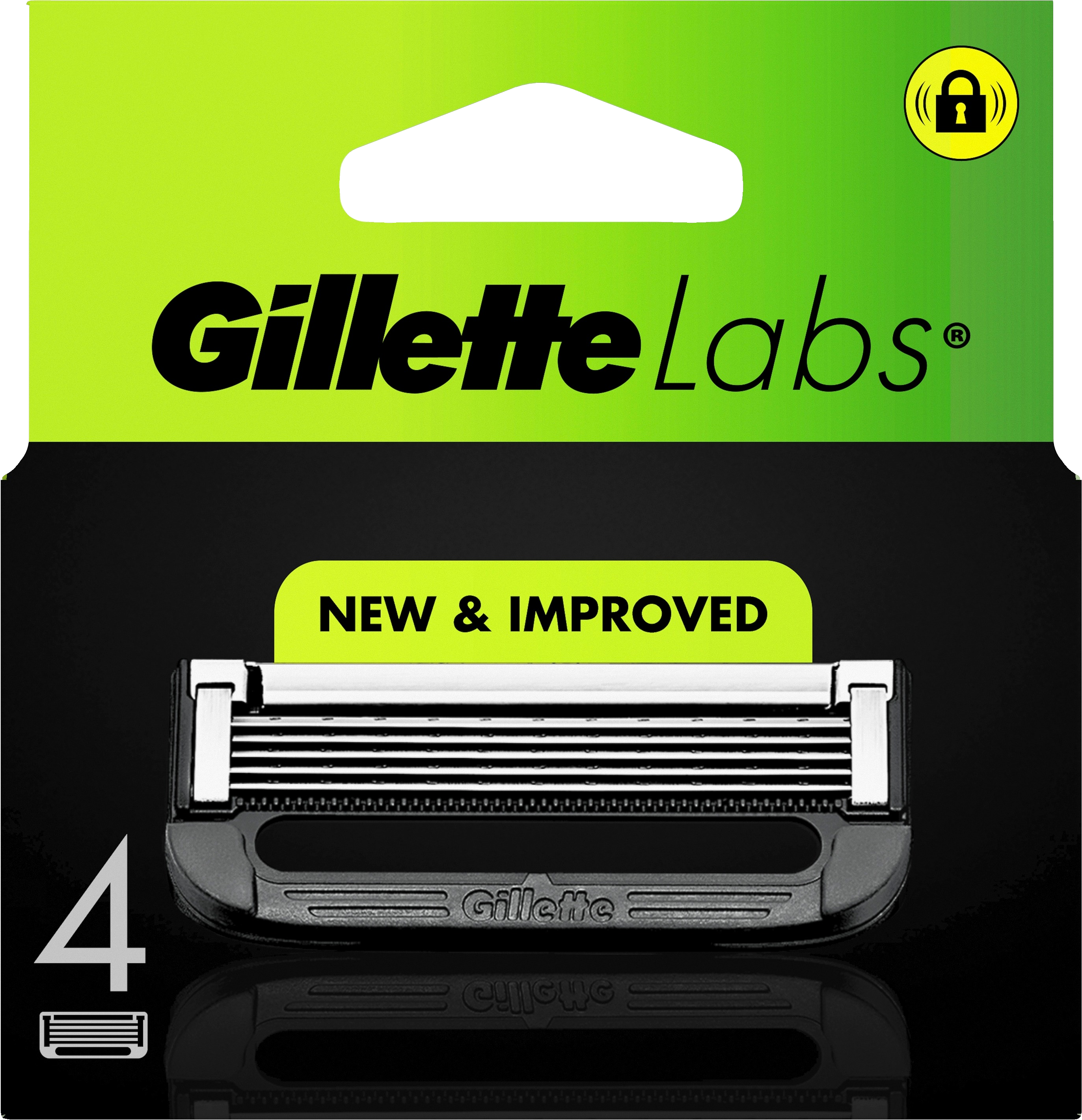 Gillette Labs Base rakblad 4 st