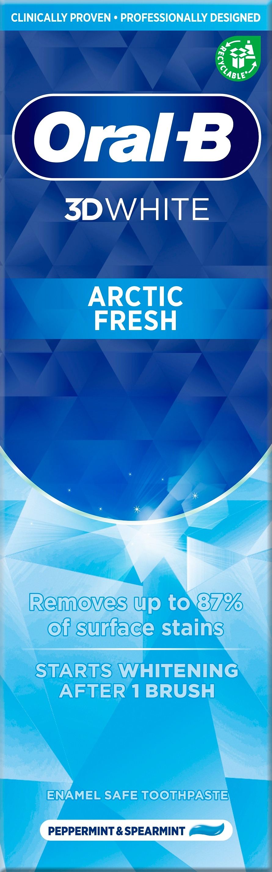 Procter & Gamble Sverige AB Oral-B 3DW Arctic Fresh 75 ml