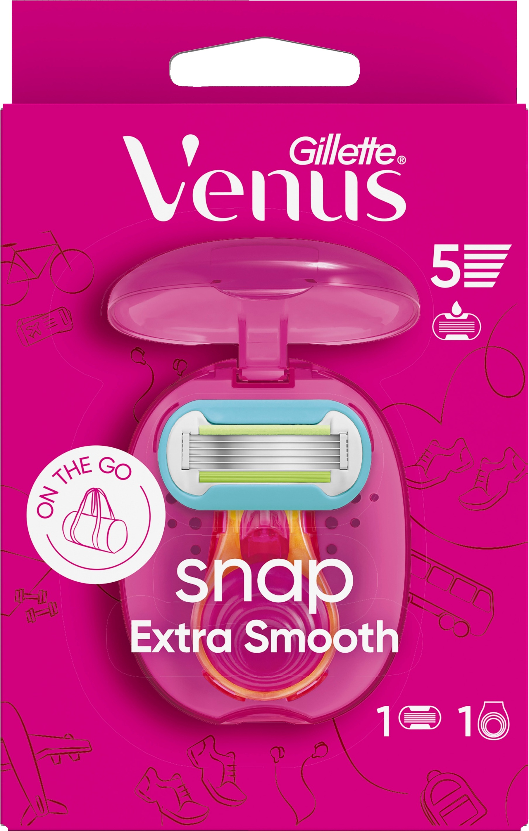 Venus Extra Smooth Snap H+1