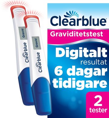 Clearblue Digitalt Ultratidigt Graviditetstest