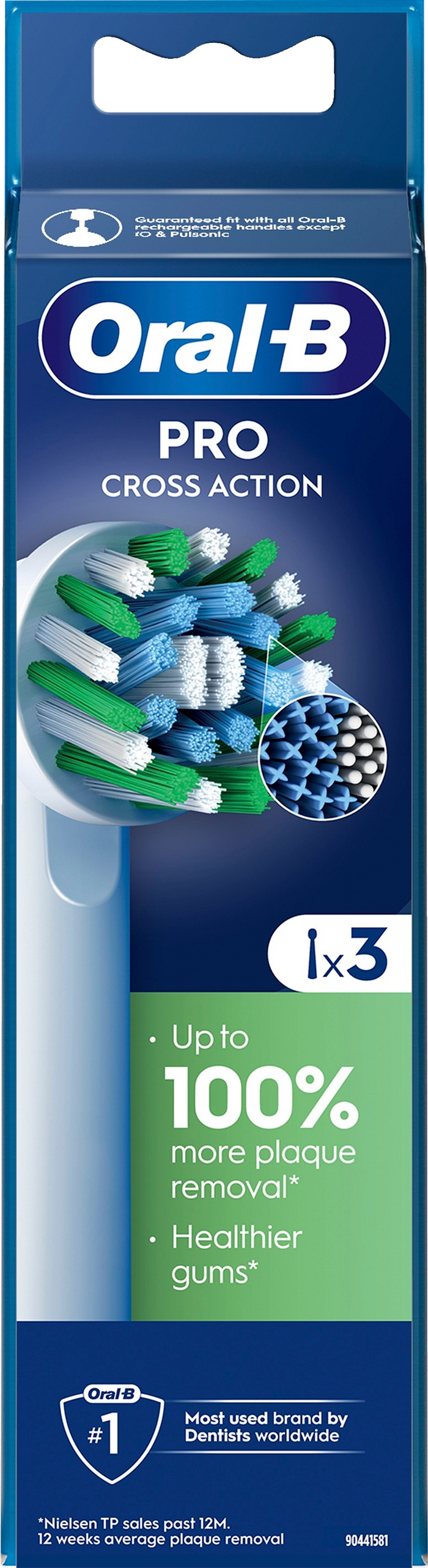 Oral-B Cross Action 3ct
