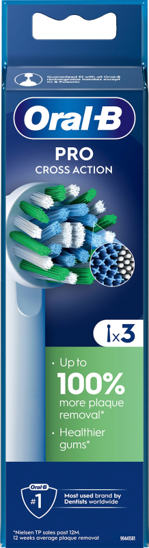 Oral-B Cross Action 3ct 3st