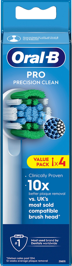 Oral-B Precision Clean 4ct Oral-B Precision Clean 4ct