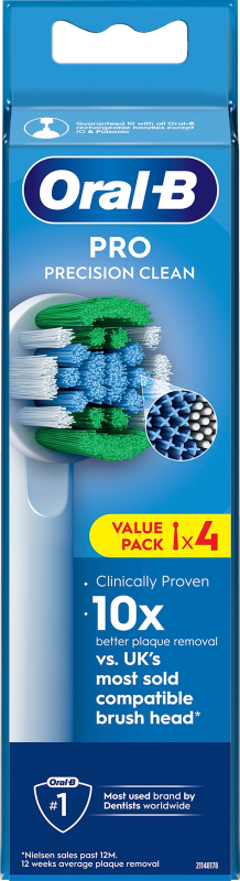 Oral-B Precision Clean 4ct