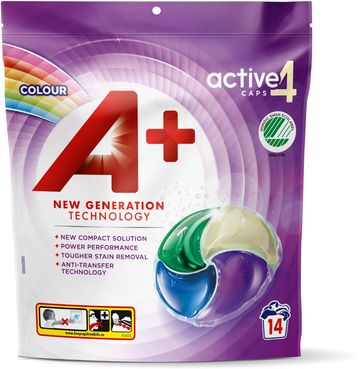 A+ Colour Active4 Tvättkapslar