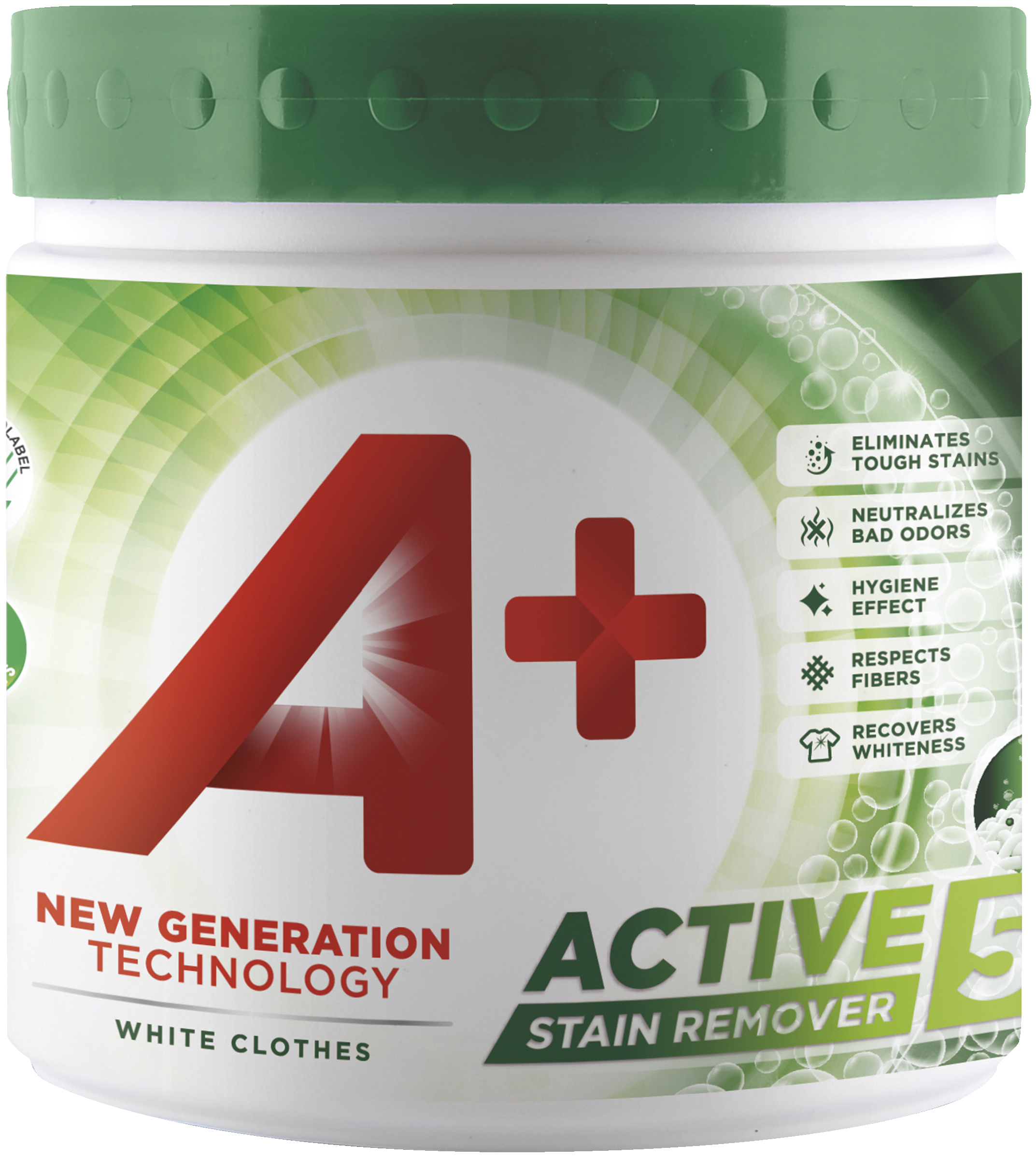 A+ Active5 White Fläckborttagning Pulver