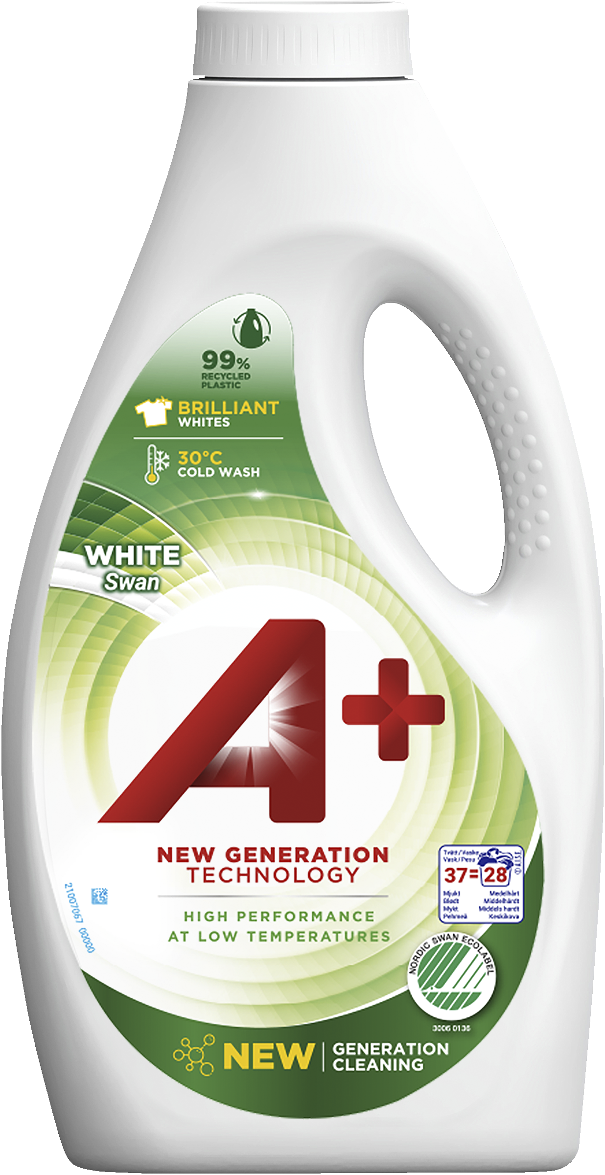 A+ White flytande svanen