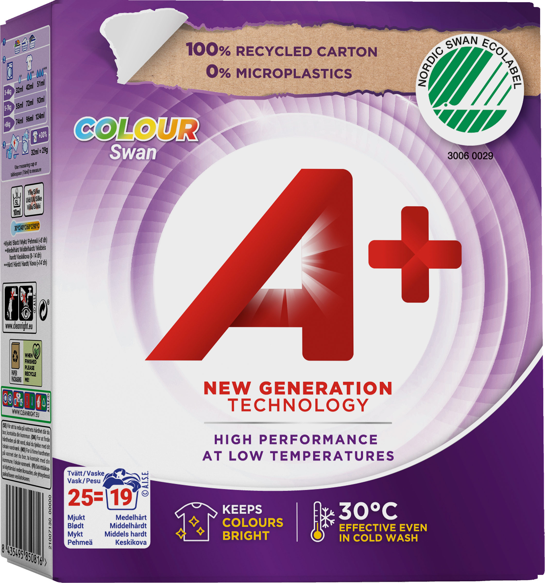 A+ Color pulver Svanen