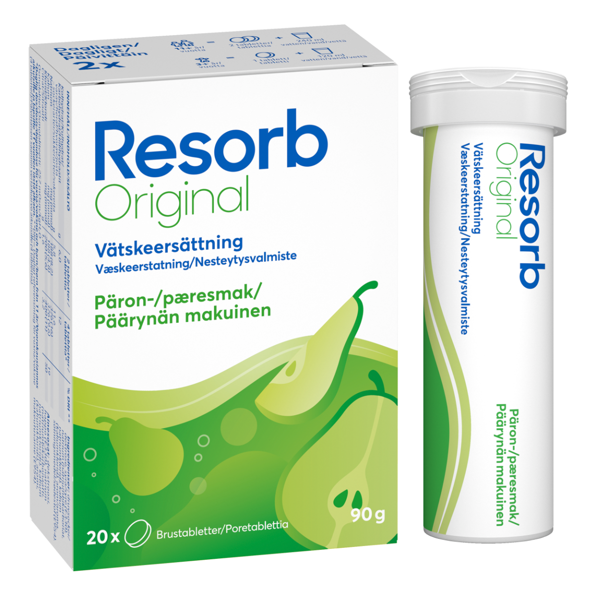 Resorb Original Päron 20 st | Skönhet och hälsa - Personlig vård | Apoteka
