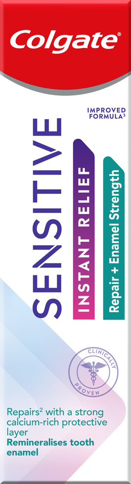 Normal Colgate's Warning Colgate Sensitive instant relief enamel | DOZ Apotek