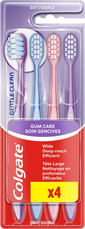 Colgate Tandborste gentle clean gum soft 4 st