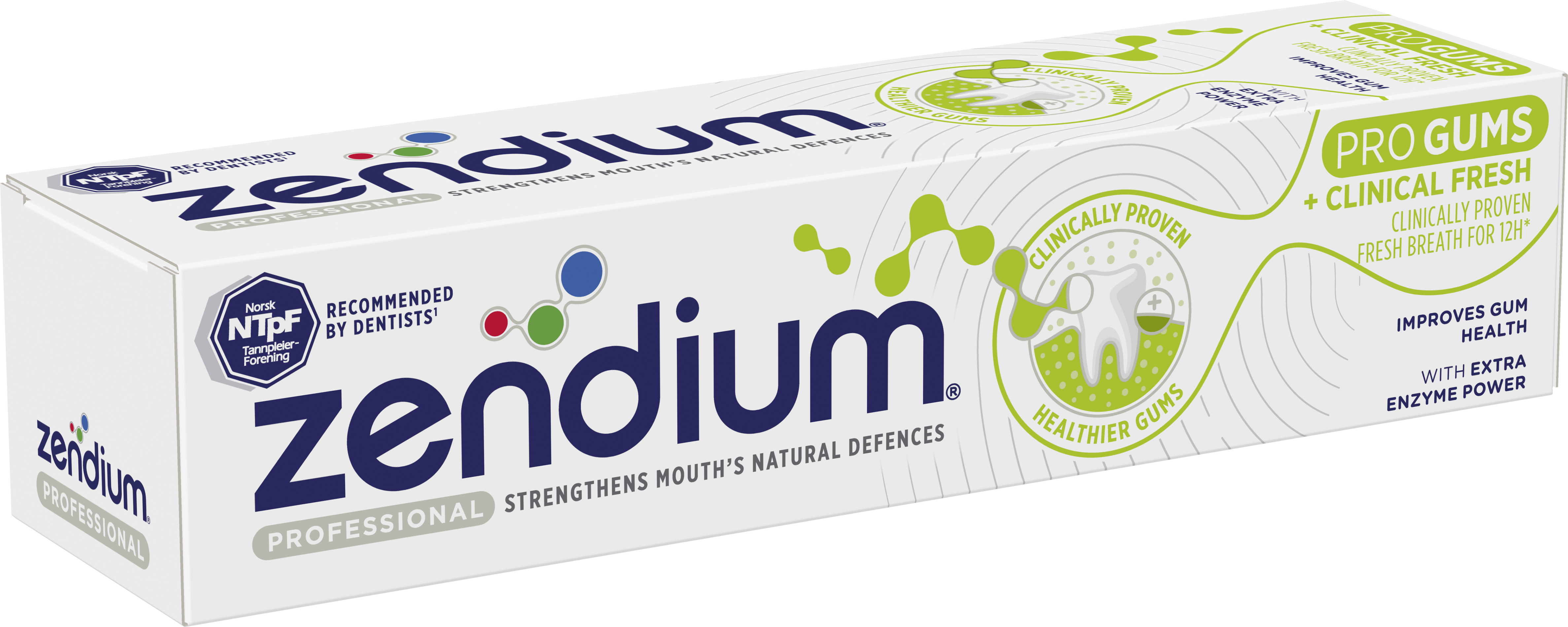 Unilever Sverige AB Zendium PRO GUMS + Clinical Fresh 75 ml