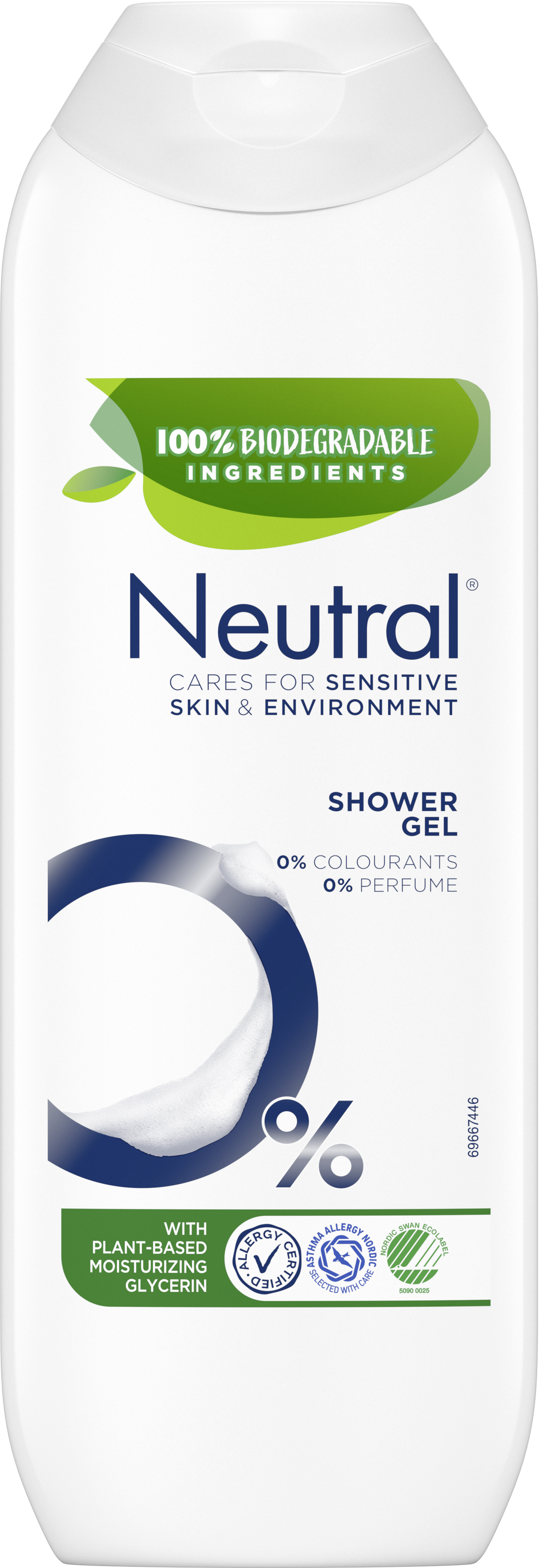Neutral shower gel 250 ml