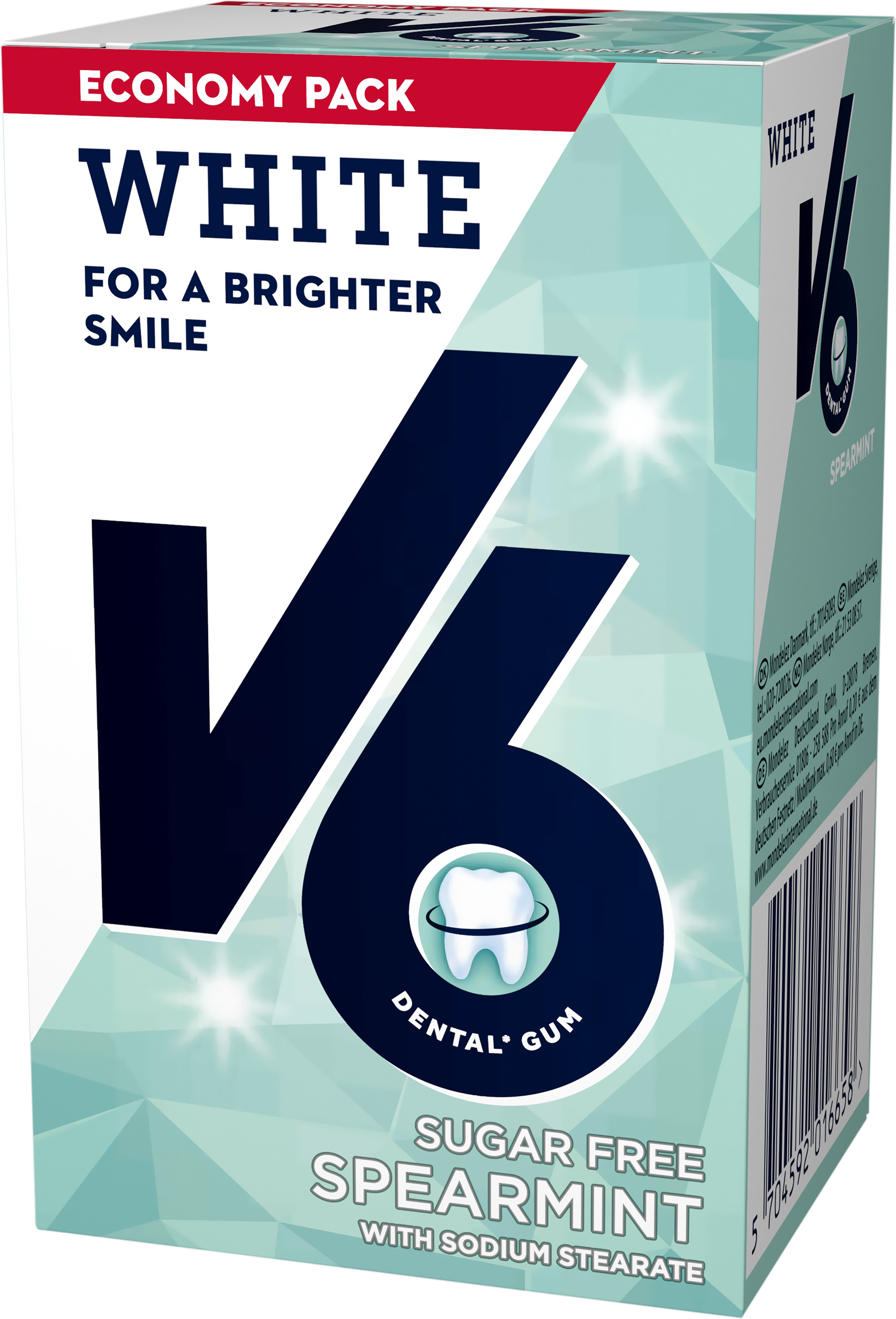 V6 White Spearmint 50 st
