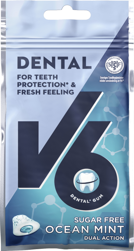 V6 Dental Dual Action Ocean Mint