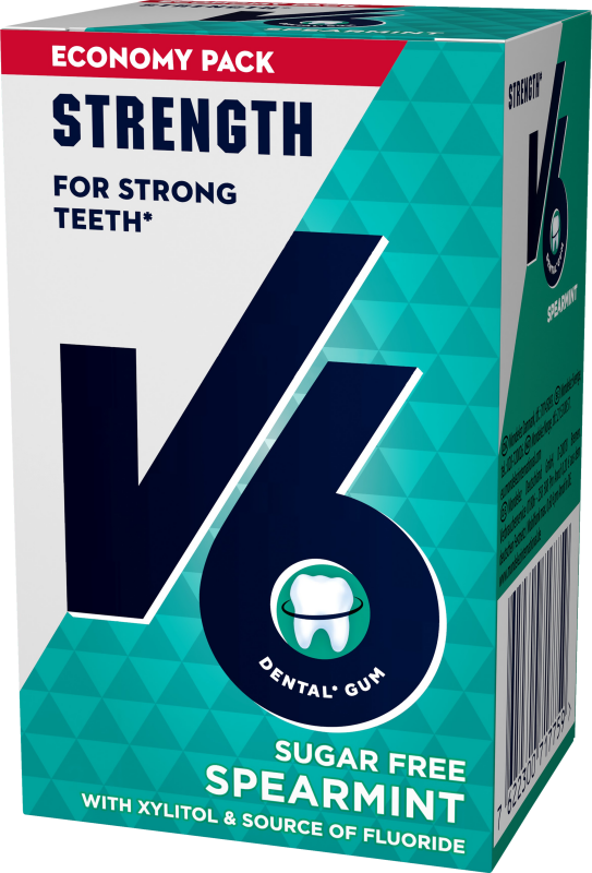 V6 Strong Teeth Spearmint