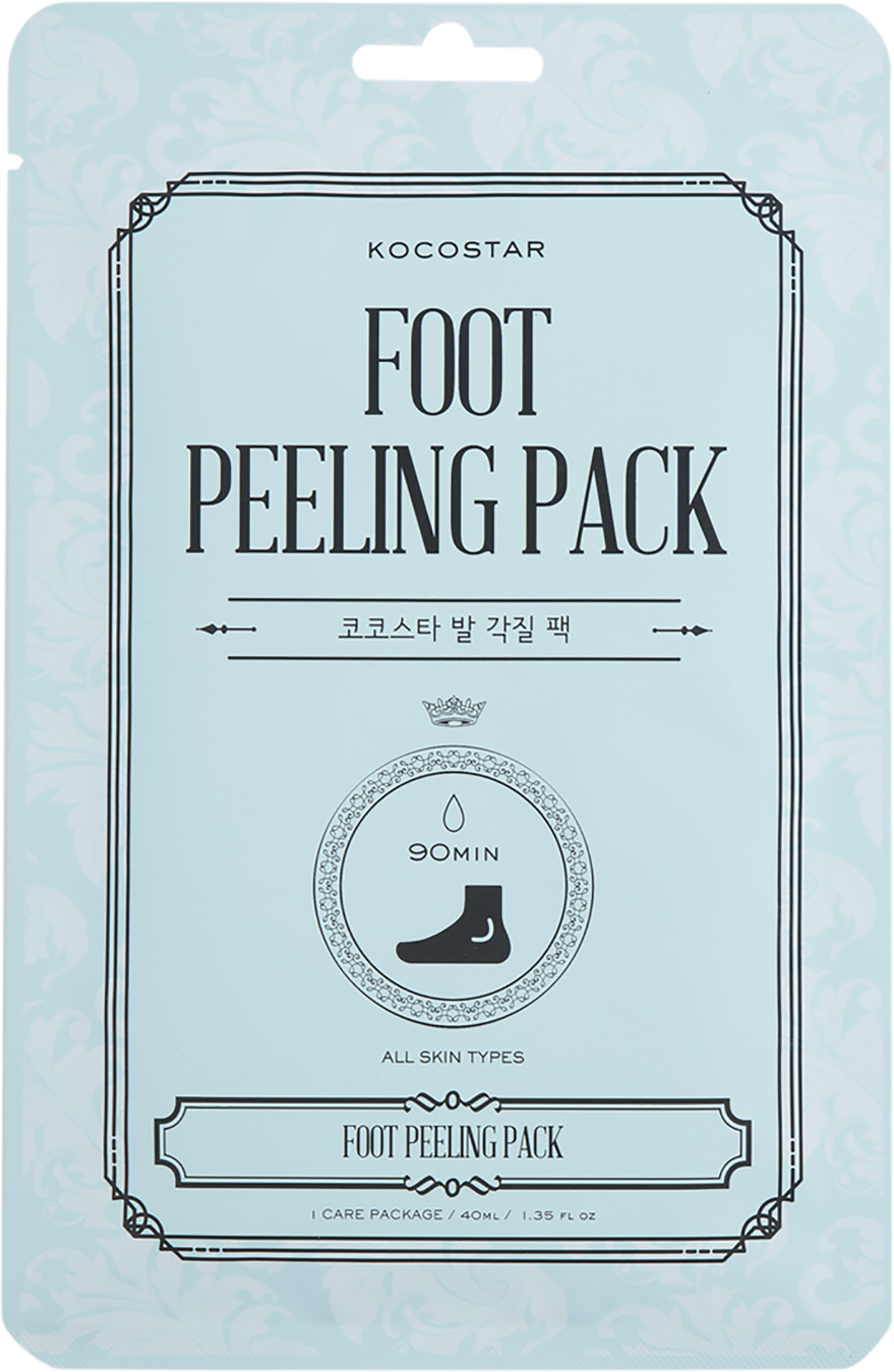 Nordic Beauty Import Oy Kocostar Foot Peeling pack 1 st