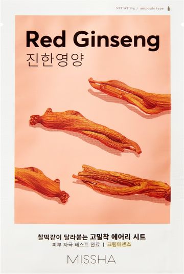 Missha Airy Fit Sheet Mask (Red Ginseng)