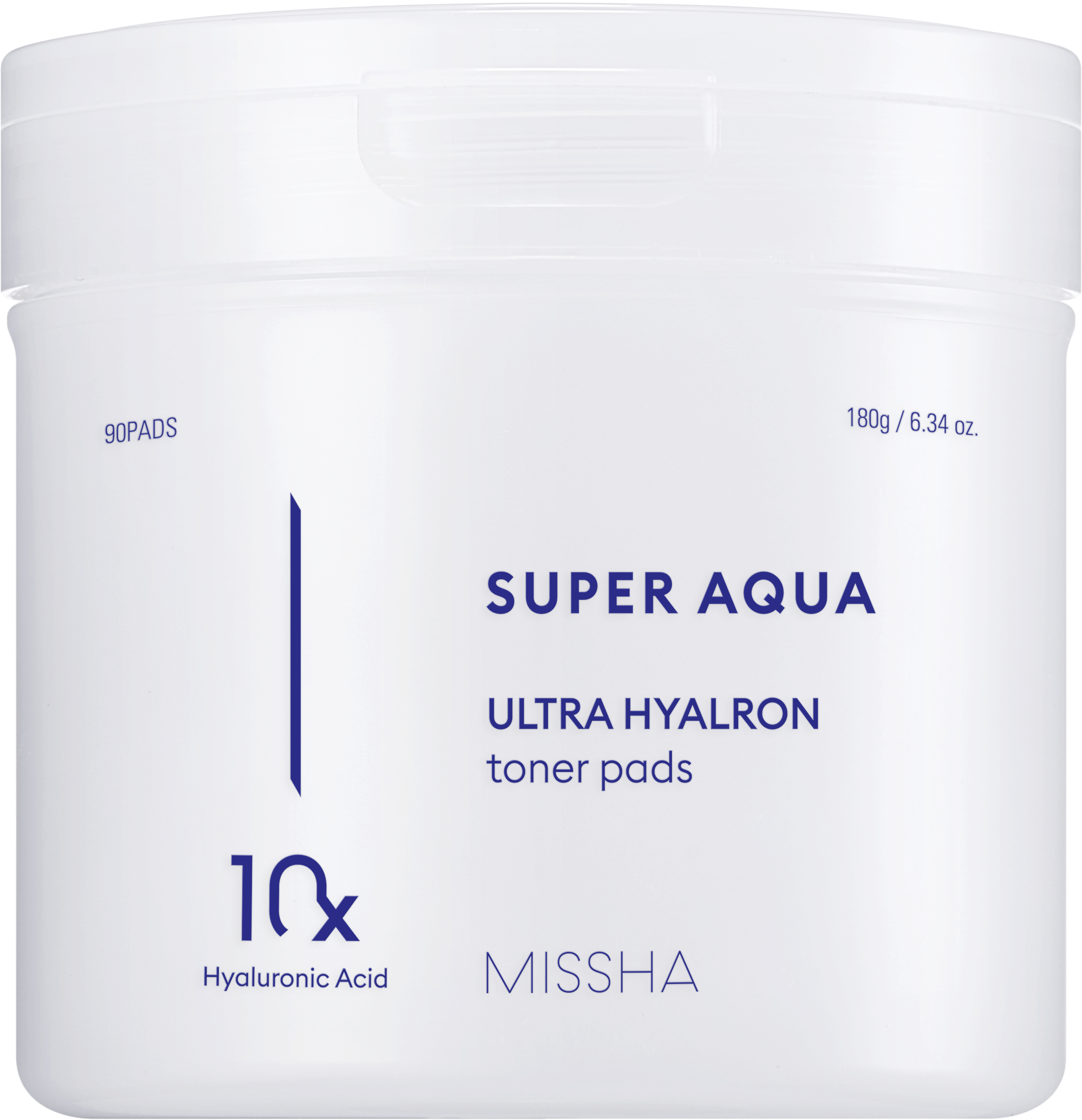 Missha Super Aqua Ultra Hyalron Toner Pads 8st