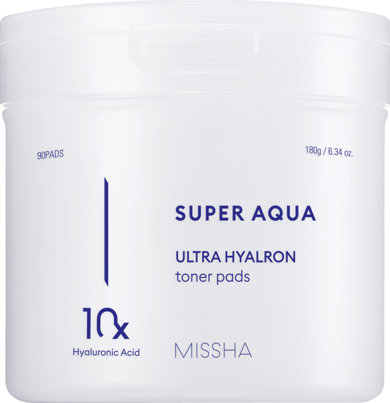 Missha Super Aqua Ultra Hyalron Toner Pads 90 st pads