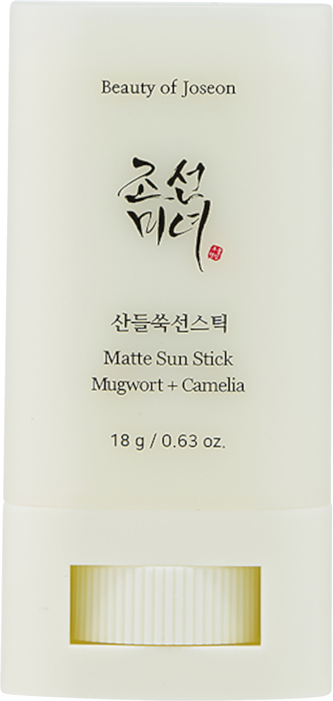 BEAUTY OF JOSEON Matte Sun Stick: Mugwort + Camelia 18 g