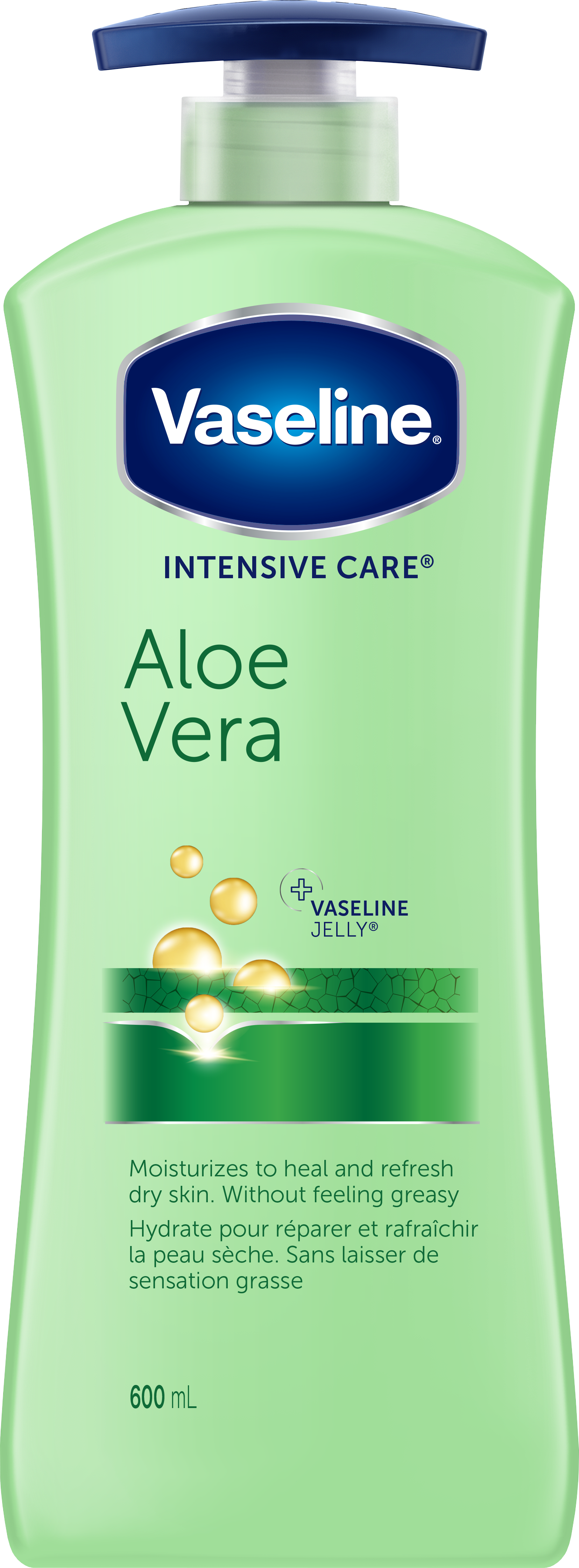 Vaseline Hudlotion Aloe Soothe 600 ml