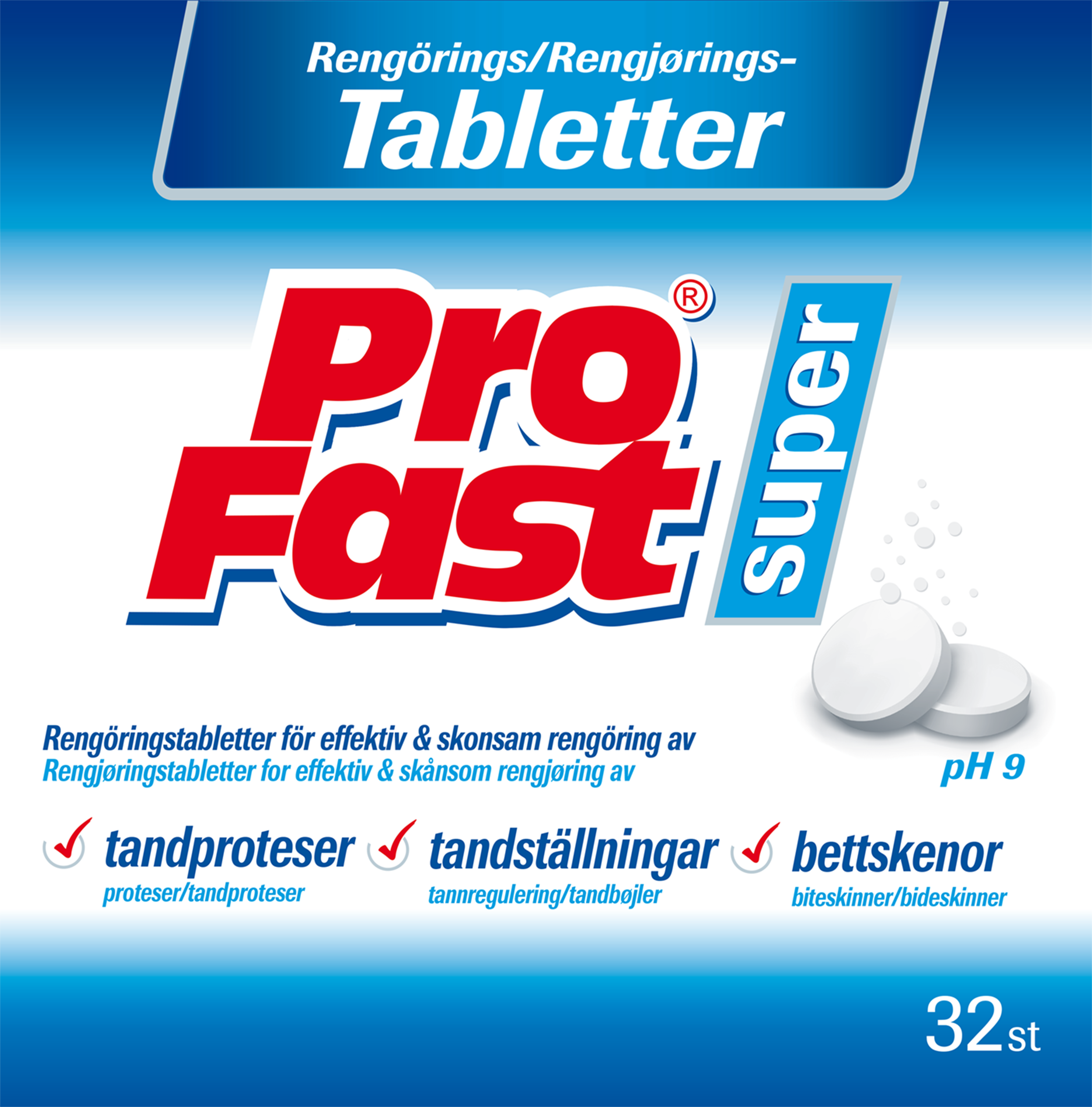 ProFast Rengöringstablett