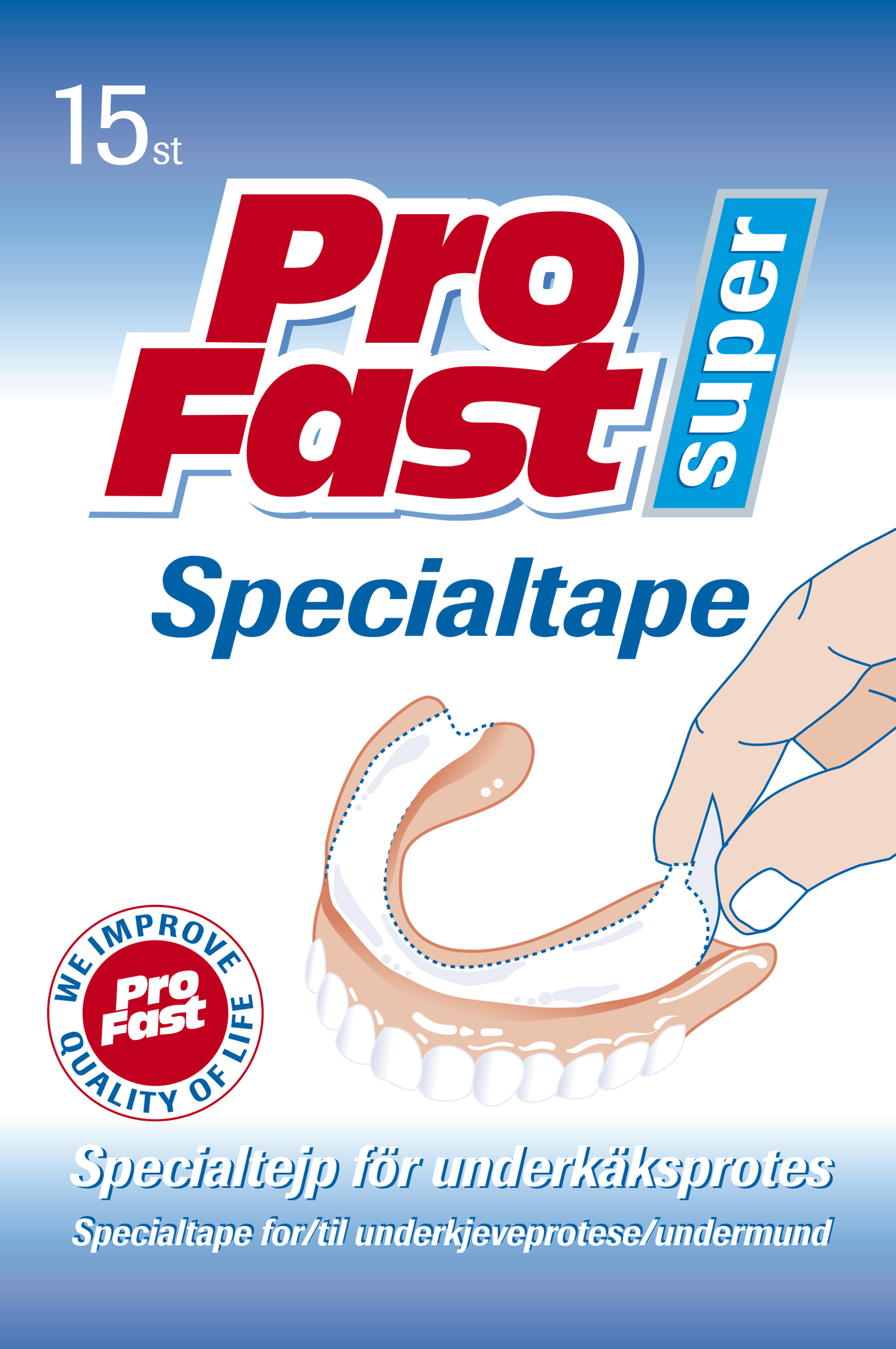 Ekulf AB ProFast specialtape 15 st