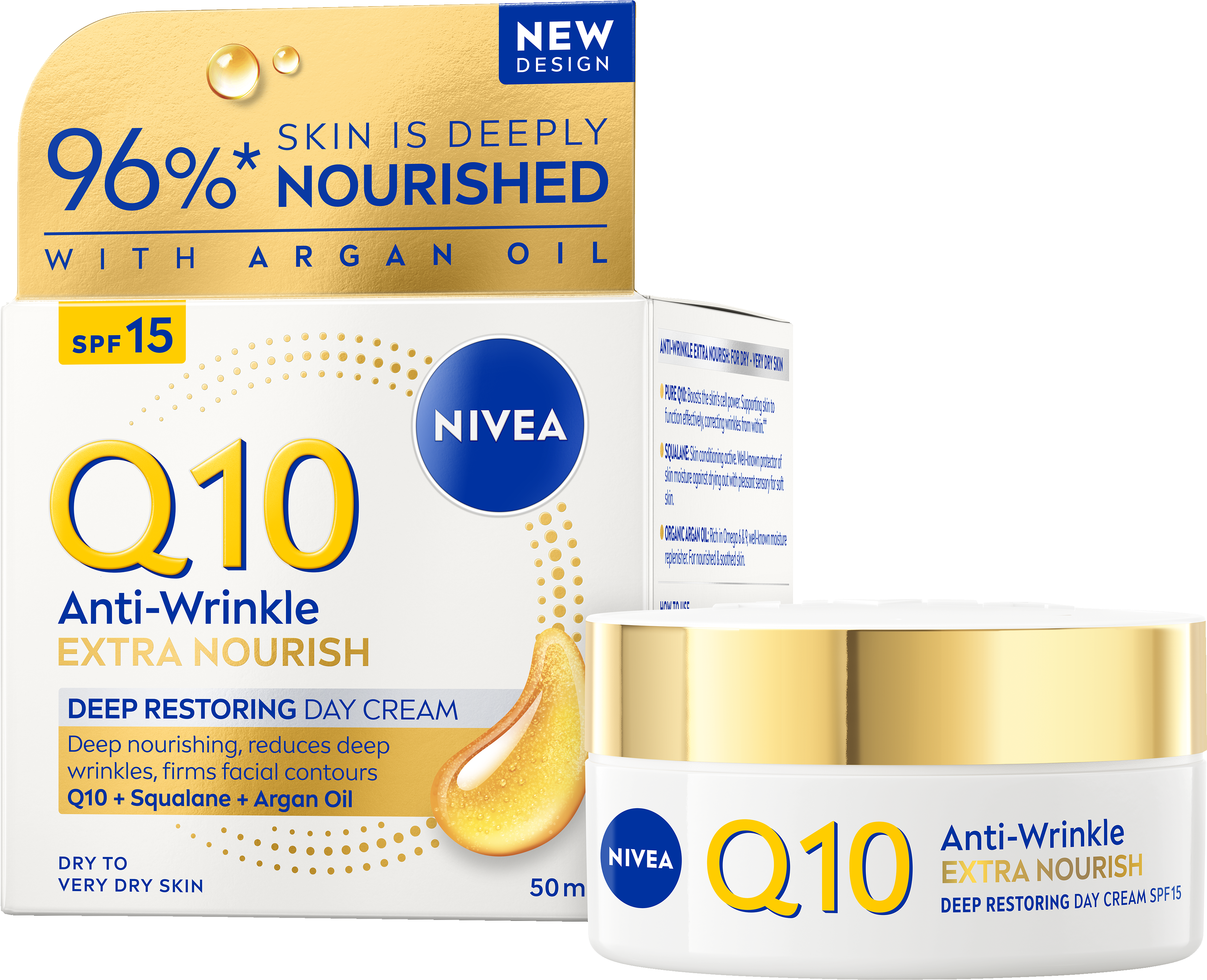 Nivea q10 anti-wrinkle extra nourish day cream