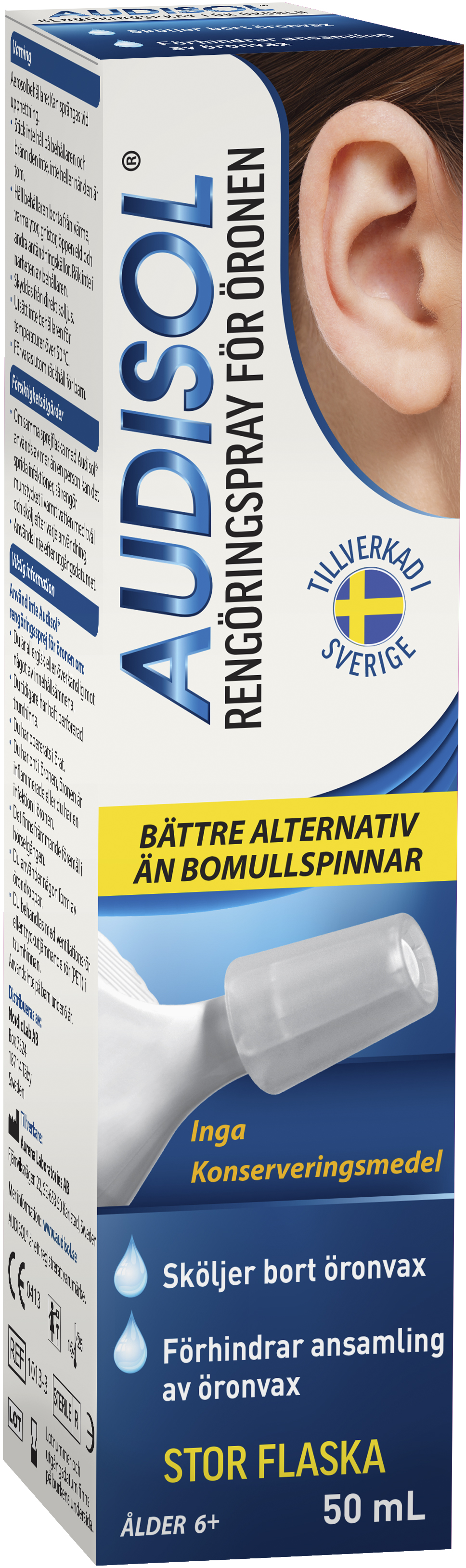 Nordic Lab AB Audisol rengöringsspray 50 ml