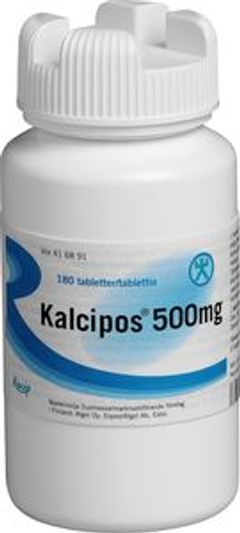 Kalcipos, filmdragerad tablett 500 mg