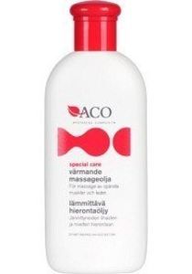 ACO Special Care värmande massageolja 150 ml