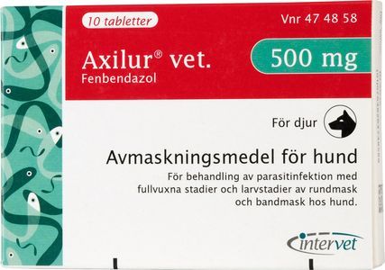 Axilur vet., tablett 500 mg