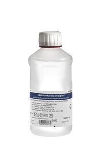 Natr-Klor spolv 9 mg plast Fresenius Kabi 500 ml