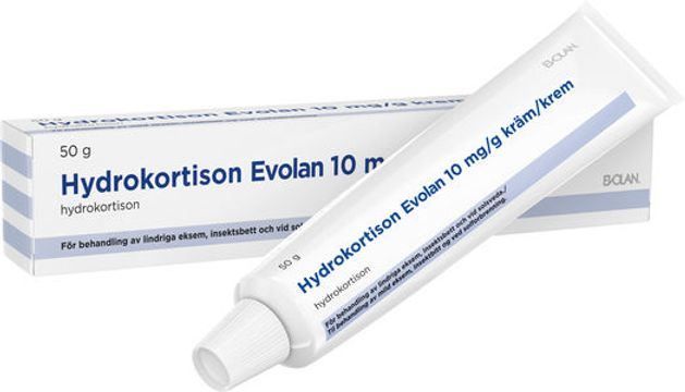 Hydrokortison Evolan, kräm 10 mg/g