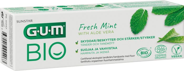 Sunstar Sverige AB GUM Bio tandkräm 75 ml