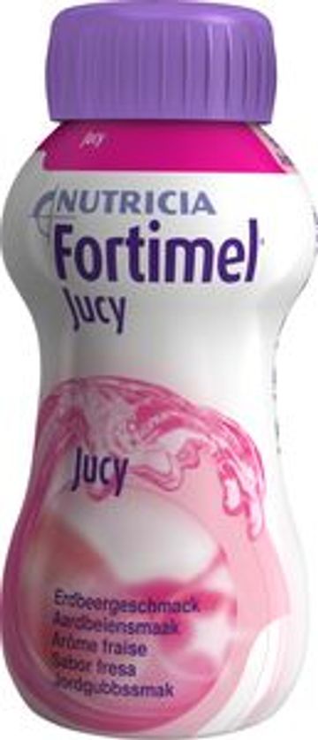 Fortimel Jucy, jordgubb, drickfärdigt kosttillägg