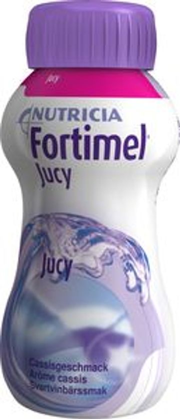 Fortimel Jucy, svartvinbär, drickfärdigt kosttillägg