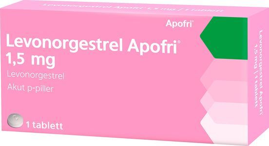 Levonorgestrel Apofri, tablett 1,5 mg