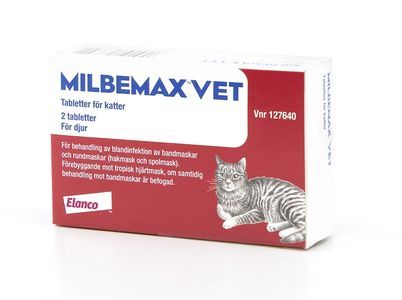 Milbemax vet., filmdragerad tablett 16 mg/40 mg Elanco Denmark ApS