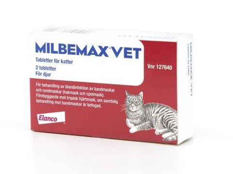 Milbemax vet. för katter, filmdragerad tablett Elanco Denmark ApS