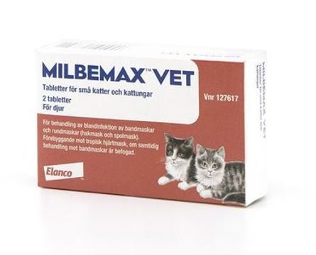 Milbemax vet. för små katter och kattungar, filmdragerad tablett